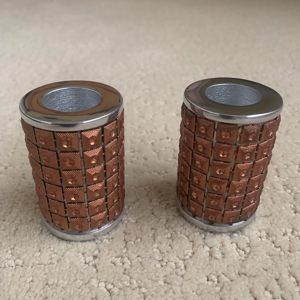 Mackenzie Childs candlestick holders